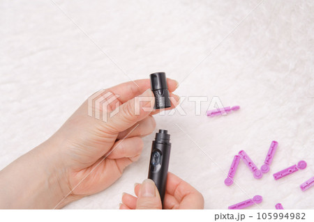 【糖尿病の血糖値測定 針】 【糖尿病の血糖値測定 針】 105994982