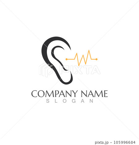 Hearing Logo Template Hearing Logo Template 105996684