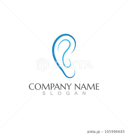 Hearing Logo Template Hearing Logo Template 105996685