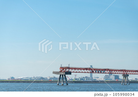 【城南島海浜公園からの連絡誘導路橋】 【城南島海浜公園からの連絡誘導路橋】 105998034