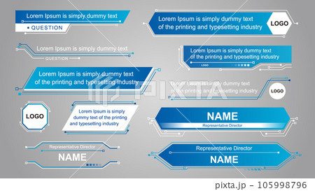 デジタルなニューステロップベースパック 105998796