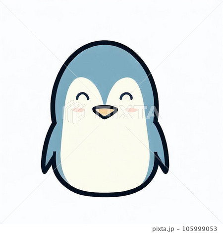 かわいいペンギンのイラストのイラスト素材 [105999053] - PIXTA