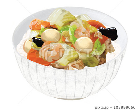 中華丼(レンゲなし) 中華丼(レンゲなし) 105999066