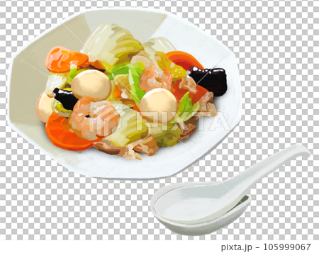 八宝菜（レンゲ付き） 105999067