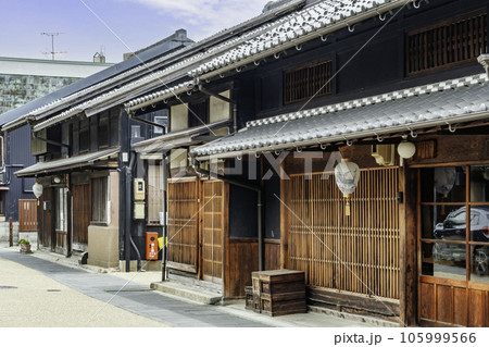 岐阜 川原町の街並み 岐阜県岐阜市 岐阜 川原町の街並み 岐阜県岐阜市 105999566