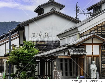 岐阜　川原町の街並み　岐阜県岐阜市 105999567