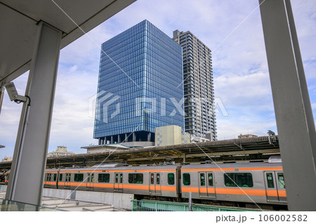 中野駅周辺 再開発の高層ビルと街並 東京都中野区 中野駅周辺 再開発の高層ビルと街並 東京都中野区 106002582