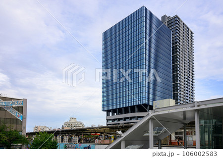 中野駅周辺 再開発の高層ビルと街並 東京都中野区 中野駅周辺 再開発の高層ビルと街並 東京都中野区 106002583