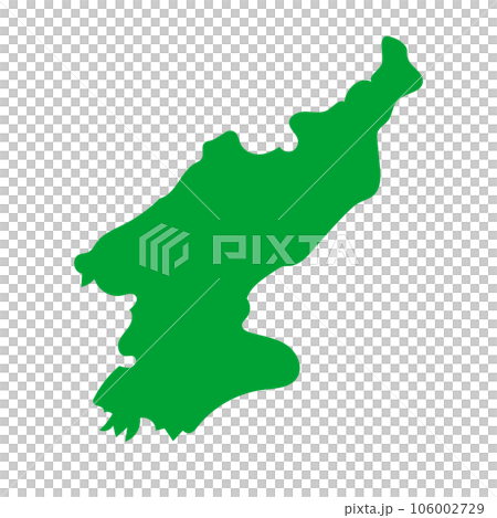 North Korea map icon 106002729