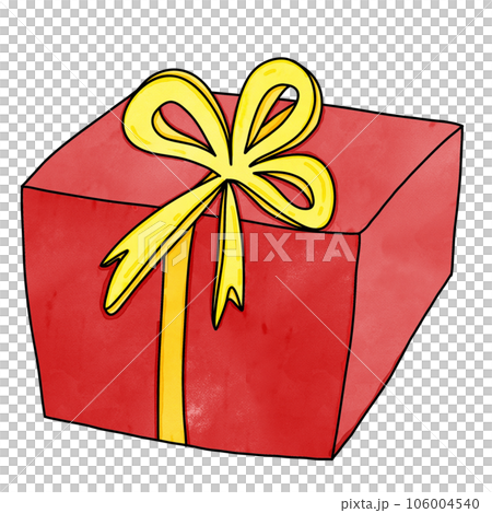 A Gift box watercolor painting for decor A Gift box watercolor painting for decor 106004540