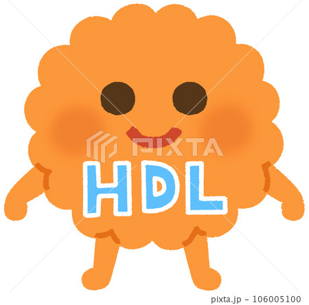 善玉(HDL)コレステロールのキャラクター 106005100