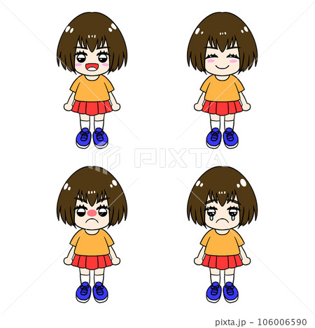 女の子のイラスト 106006590
