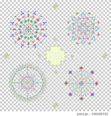 エスニック模様 106006592