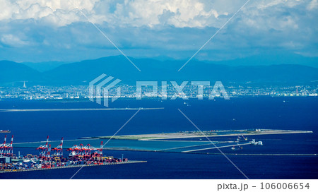 夏の空と海 [神戸港]1 106006654