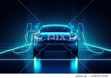 EV Electric car charging battery at the station, Eco-Friendly for environment and natural, electric charging station, EV car clean energy sustainable, Greenery earth, with Generative Ai EV Electric car charging battery at the station, Eco-Friendly for environment and natural, electric charging station, EV car clean energy sustainable, Greenery earth, with Generative Ai 106007006