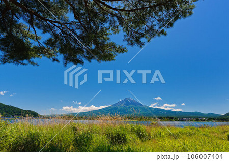 快晴の富士山 106007404