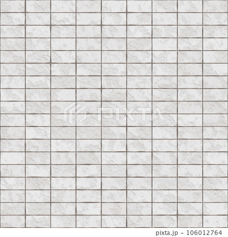 Subway tile seamless pattern. White kitchen, bathroom ceramic tile pattern, metro tunnel wall or floor texture. 106012764