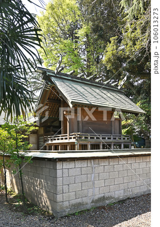 川口散歩：上青木氷川神社　本殿　川口市上青木 106013273