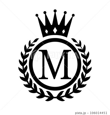 アルファベットロゴ M 106014451
