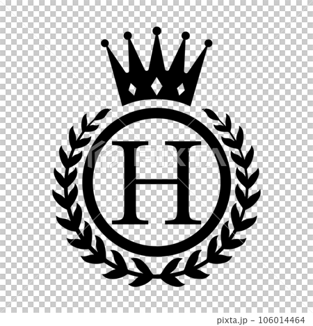 Letter H of the English Alphabet. Alphabetic Character. an Icon