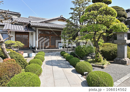 川口散歩：宗信寺　日蓮宗　庫裡　川口市上青木 106014502