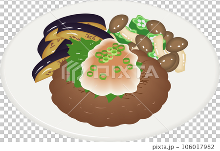 和風ハンバーグ 和風ハンバーグ 106017982