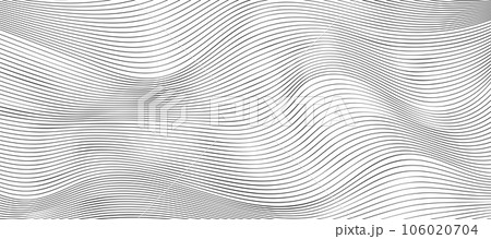 black and white wavy stripes background. Vector illustration black and white wavy stripes background. Vector illustration 106020704