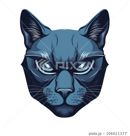 logo blue cat 106021377