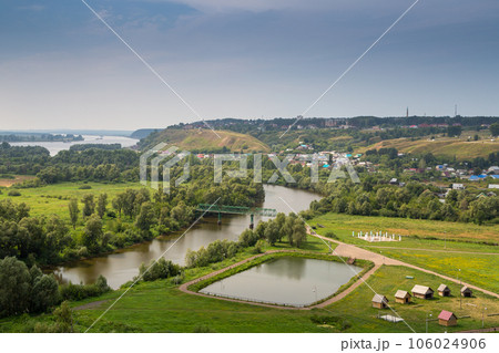 The famous Shishkin ponds in Yelabuga. Tatarstan The famous Shishkin ponds in Yelabuga. Tatarstan 106024906