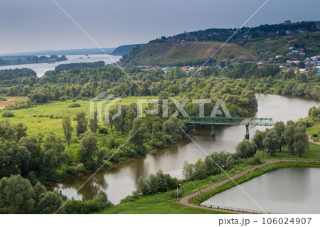 The famous Shishkin ponds in Yelabuga. Tatarstan The famous Shishkin ponds in Yelabuga. Tatarstan 106024907