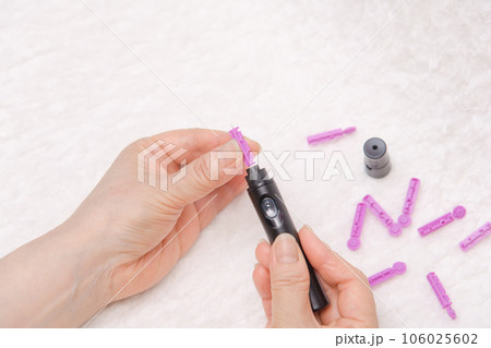 【糖尿病の血糖値測定　針】 106025602