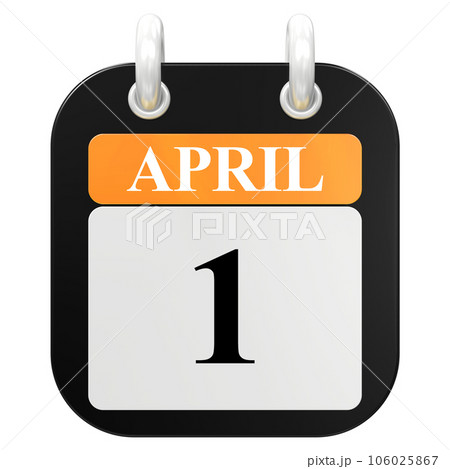 black calendar with black icon design 106025867