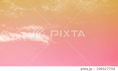 Pink Sky White Cloud Background,Sunlight Day with Sky Wallpaper Backdrop,Mockup Nature Landscape Free Space Backdrop,Card or Poster for Environment Protection,Dramatic Cloudscape Beautiful Pastel. Pink Sky White Cloud Background,Sunlight Day with Sky Wallpaper Backdrop,Mockup Nature Landscape Free Space Backdrop,Card or Poster for Environment Protection,Dramatic Cloudscape Beautiful Pastel. 106027748