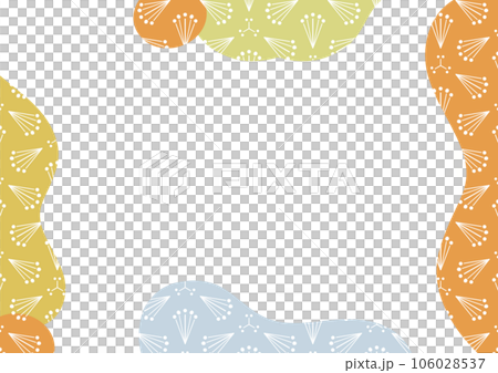 cute background frame - Stock Illustration [106028537] - PIXTA