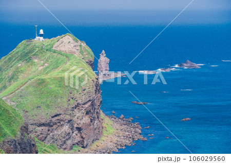 （北海道）神威岬 ・神威岩　夏 106029560