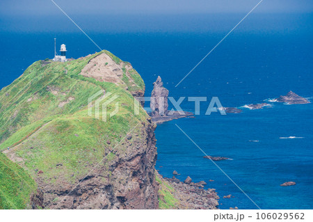 （北海道）神威岬 ・神威岩　夏 106029562