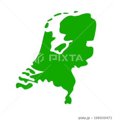 オランダ地図 106030471