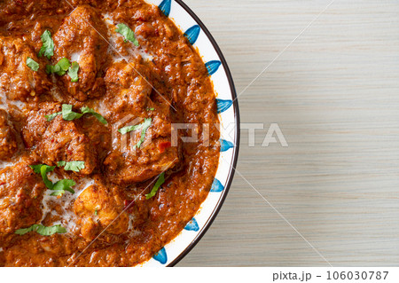 chicken tikka masala spicy curry meat food chicken tikka masala spicy curry meat food 106030787