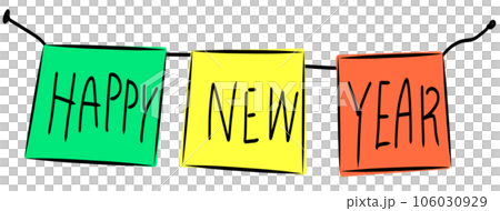 2024 Happy New Year flag 2024 Happy New Year flag 106030929