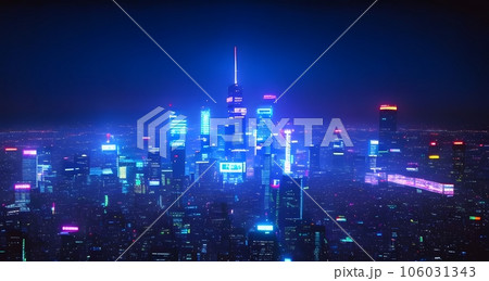 cyberpunkのイラスト「AI生成画像」 cyberpunkのイラスト「AI生成画像」 106031343