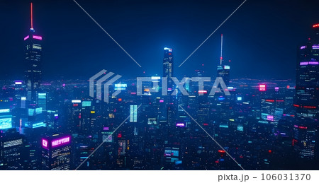 cyberpunkのイラスト「AI生成画像」 106031370