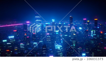 cyberpunkのイラスト「AI生成画像」 106031373