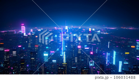 cyberpunkのイラスト「AI生成画像」 cyberpunkのイラスト「AI生成画像」 106031488