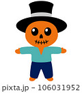 Cute Scarecrow Kawaii Chibi Cartoon Style 106031952