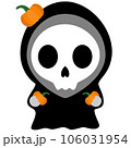 Adorable Grim Reaper Kawaii Chibi Cartoon Style 106031954