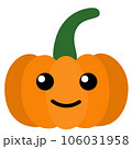 Cute Pumpkin Kawaii Chibi Cartoon Style 106031958