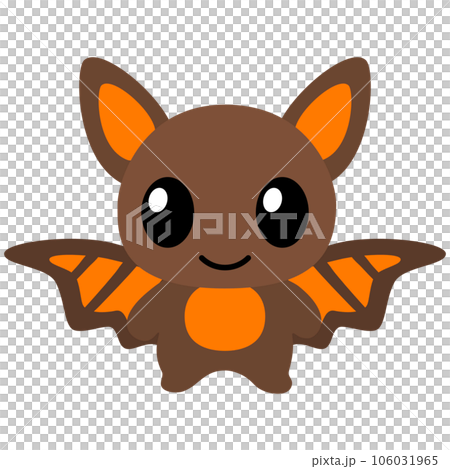 Pretty Bat Kawaii Chibi Cartoon Style Pretty Bat Kawaii Chibi Cartoon Style 106031965