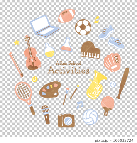 Handwritten club activities and lessons 106032724