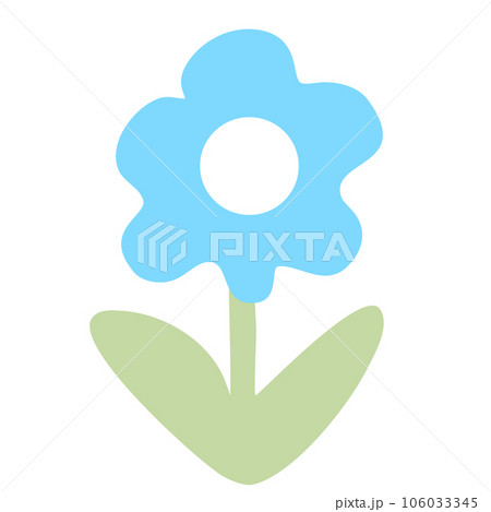 flower blue pastel , element , cute flower blue pastel , element , cute 106033345