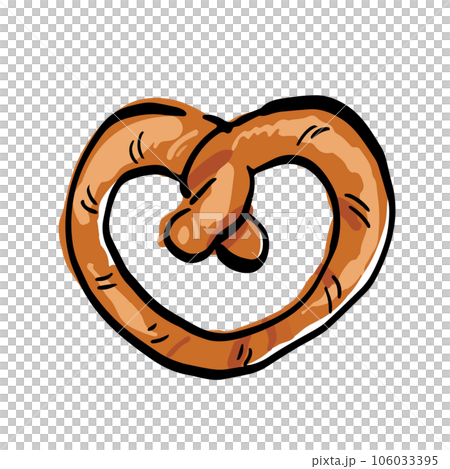 椒鹽捲餅手繪插圖 106033395